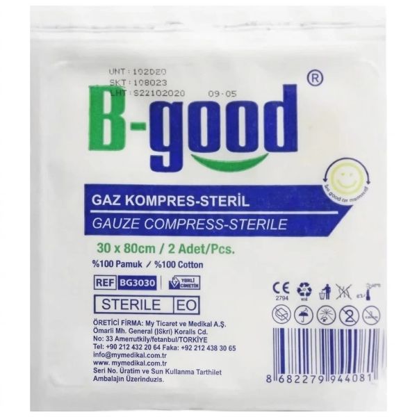 B-Good Steril Spanç 30x80 cm